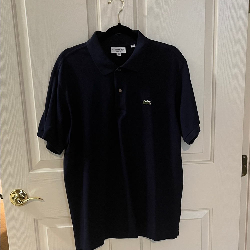 Lacoste Men's Dark Blue Polo Shirt